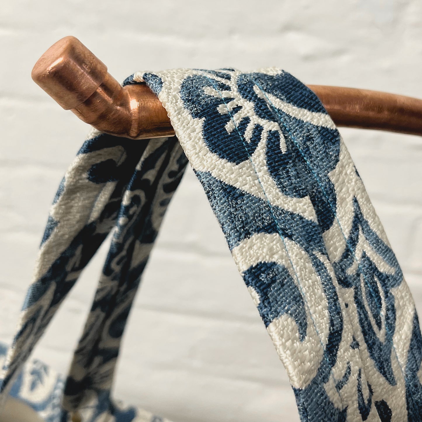 Everyday Bag (Blue Paisley)