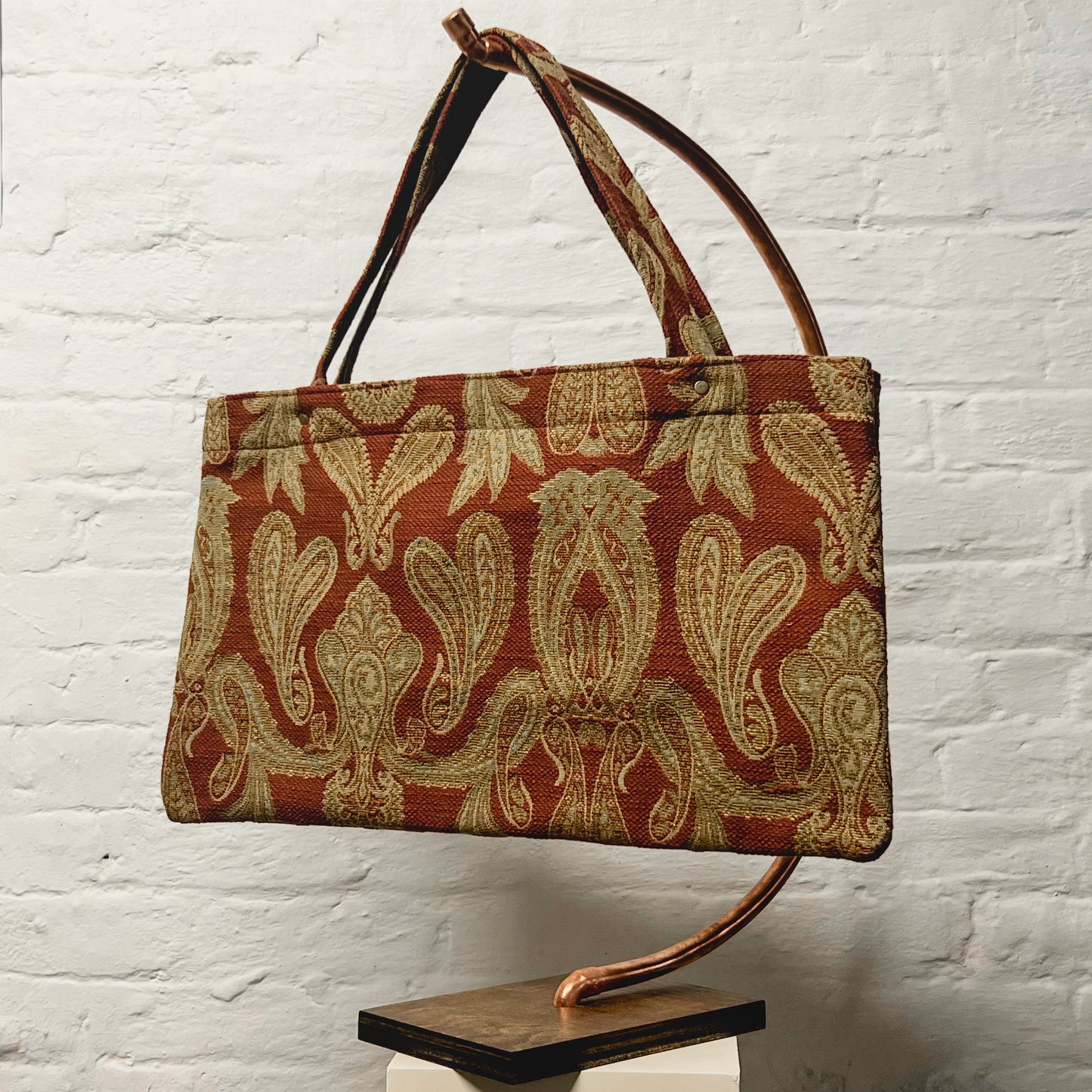 Everyday Bag (Red Paisley)