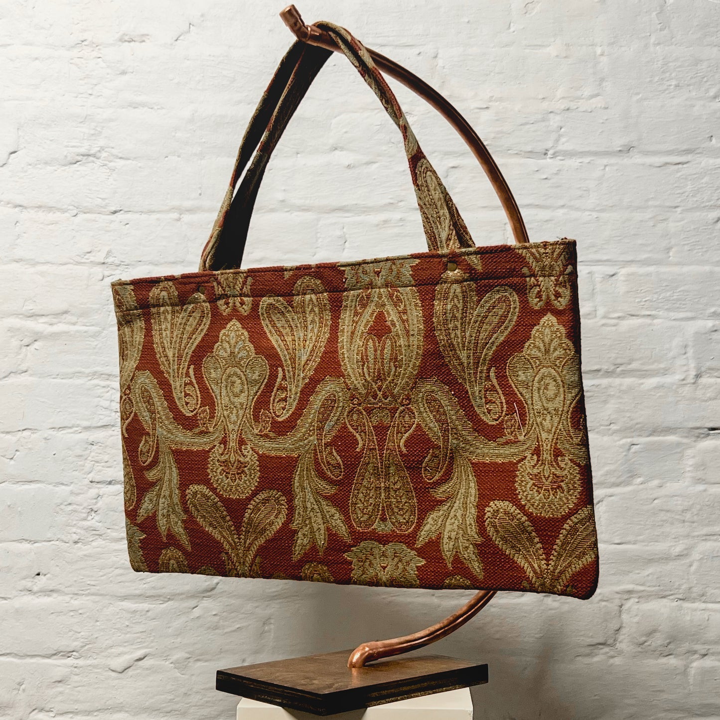 Everyday Bag (Red Paisley)